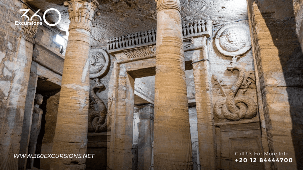 the Catacombs of Kom El Shoqafa