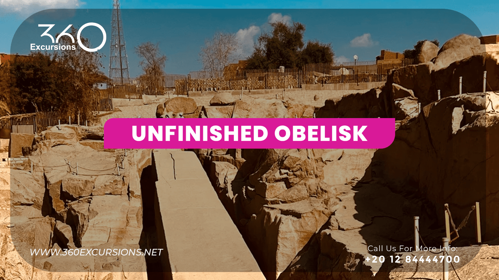 Unfinished Obelisk Aswan