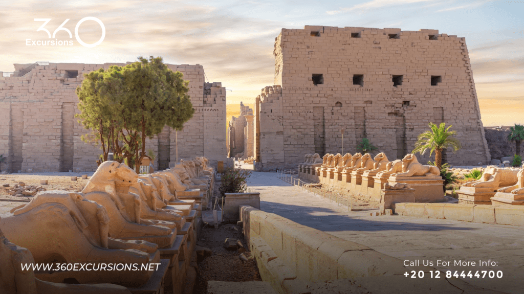 The Avenue of Sphinxes