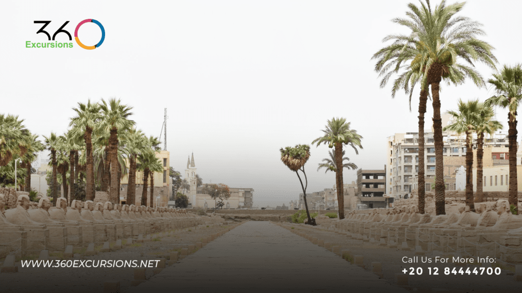 The Avenue of Sphinxes