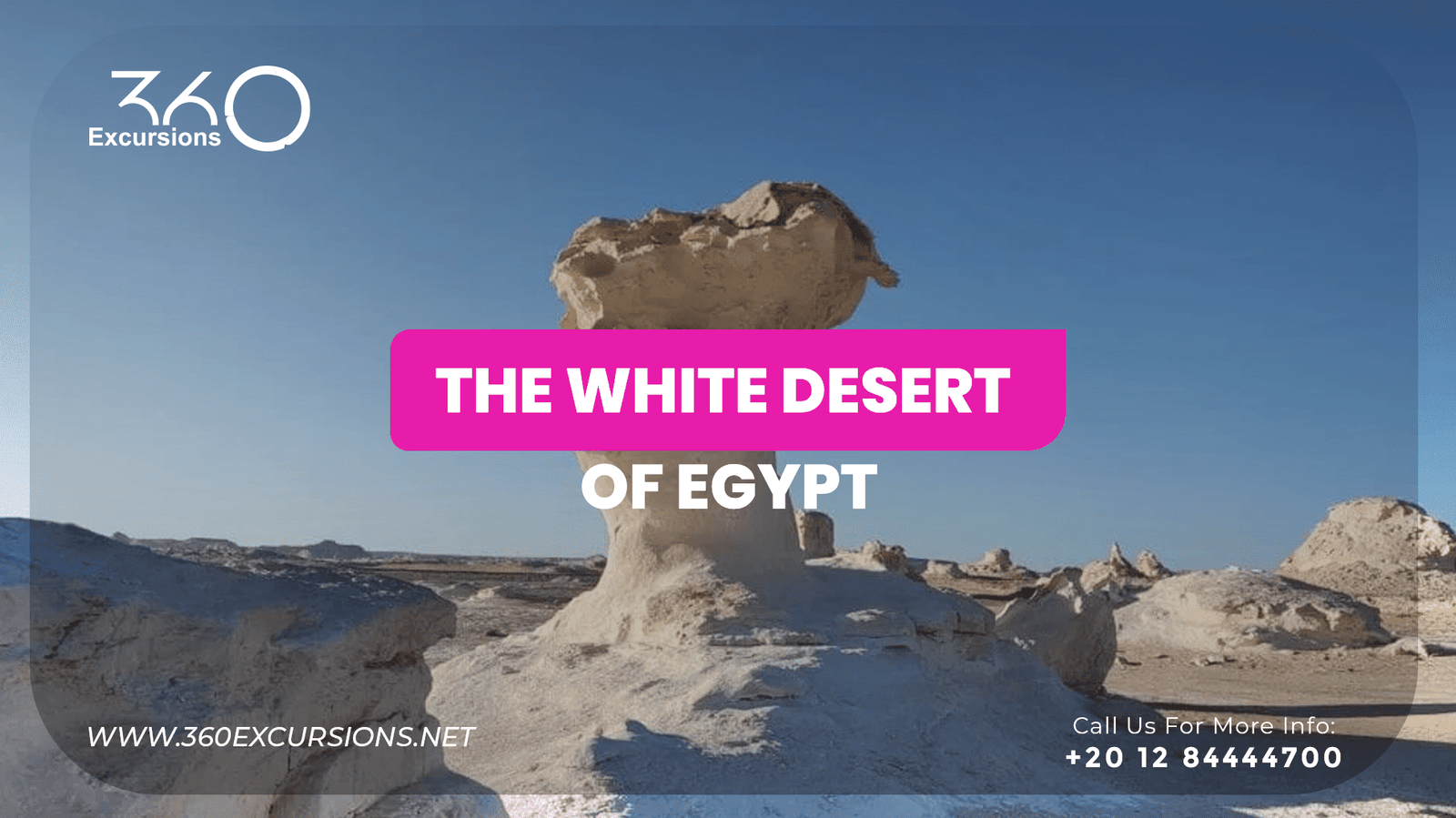 The White Desert of Egypt
